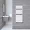 Radiador Toallero - Plano - 1213mm x 500mm - Blanco - Lustro