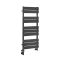 Radiador Toallero Mixto Antracita  - 975mm x 450mm - incl. Elemento Eléctrico de 600W y Llaves - Lustro