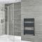 Radiador Toallero Plano - Antracita - 825 x 600mm - Lustro