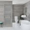 Radiador Toallero Cromado con Barras - 1738mm x 600mm - Arno