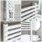 Radiador Toallero Blanco con Barras - 1738mm x 600mm - Arno