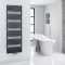 Radiador Toallero con Conexión Central - Curvo - Negro - 1533mm x 500mm - Arch