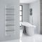 Radiador Toallero - Curvo - con Conexión Central - 1533mm x 500mm - Blanco - Arch