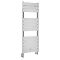 Radiador Toallero Mixto Cromado  - 1213mm x 450mm - incl. Elemento Eléctrico de 400W y Llaves - Lustro