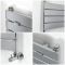 Radiador Toallero - Paneles Planos - Cromado - 1512mm x 600mm  - 666 Vatios- Lustro
