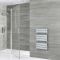 Radiador Toallero - Plano - 840mm x 450mm - Cromado - Lustro