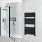 Radiador Toallero Plano - Negro - 1200mm x 600mm - Lustro