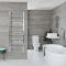 Radiador Toallero Cromado Curvo - 1600mm x 600mm - Kent