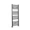 Radiador Toallero Plano Negro con Acabado Mate - 1600mm x 400mm - Nox