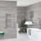 Radiador Toallero Cromado Plano - 800mm x 500mm - Kent
