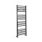 Radiador Toallero Plano Negro con Acabado Mate - 1600mm x 500mm - Nox
