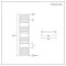 Radiador Toallero Plano Antracita - 1600mm x 600mm - Artle