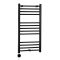 Radiador Toallero Eléctrico Negro -Disponible en Distintas Medidas y Opción de Elemento Eléctrico con Enchufe o de Conexión a la Red Eléctrica Negro - Nox - ECOSO de Hudson Reed