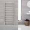 Radiador Toallero Eléctrico Plano - Acero Inoxidable - 500mm x 1200mm x 48mm - Quo