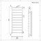 Radiador Toallero Eléctrico Plano - Acero Inoxidable - 600mm x 1200mm x 48mm - Quo