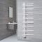 Radiador Toallero de Diseño - Aluminio - Blanco - 1600mm x 500mm - 701 Vatios - Tika