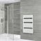 Radiador Toallero Plano - Blanco - 975mm x 600mm - Lustro