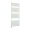 Radiador Toallero Eléctrico de Diseño - Blanco con Panel Plano y Elemento Termostático - 1500mm x 600mm - Lustro - ECOSO de Hudson Reed