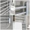Radiador Toallero Eléctrico Plano Cromado - 800mm x 600mm - Kent