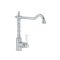 Grifo Mezclador Monomando para Fregadero de Cocina en Estilo Clásico  - Cromado y Blanco - Elizabeth