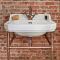 Lavabo con Consola Tradicional - 560mm - Acabado de Color Cobre (1 Agujero para la Grifería) - Richmond