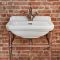 Lavabo con Consola Tradicional - 500mm - Acabado de Color Cobre (1 Agujero para la Grifería) - Richmond