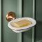  Jabonera de Pared Tradicional para Lavabo en Cerámica - Disponible en Distintos Acabados - Elizabeth