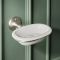  Jabonera de Pared Tradicional para Lavabo en Cerámica - Disponible en Distintos Acabados - Elizabeth