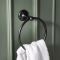 Conjunto de Accesorios de Baño Tradicional de 4 Piezas de Color Negro -  Elizabeth
