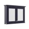 Armario con Espejo - Azul (Twilight Blue) - 1050mm x 750mm- Old London