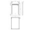 Espejo Iluminado LED 20W - 500mm x 700mm - Hudson Reed