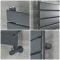Radiador Toallero Plano - Antracita - 975 x 450mm - Lustro