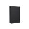 Radiador Convector Horizontal con Panel Plano Negro de 600mm - Tipo 22 - Disponible en Distintas Medidas - Alora