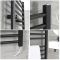 Radiador Toallero Eléctrico Negro Plano - 1800mm x 600mm - Nox