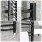 Radiador Toallero Eléctrico Negro Plano - 1800mm x 400mm - Nox
