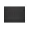 Placa de Accionamiento Color Negro para WC con Cisterna Empotrables - Nox