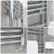 Radiador Toallero Eléctrico Cromado - 803mm x 500mm - Neva