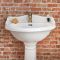 Lavabo con Columna en Cerámica en Estilo Moderno 610mm - Ryther