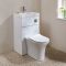 Conjunto de Baño Completo con Mueble de Lavabo y Mueble para WC 2 en 1 con Lavabo Elements, con WC Marbury - 500mm x 890mm - Selección de Acabados- Cluo