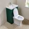 Conjunto de Baño Completo con Mueble de Lavabo y Mueble para WC 2 en 1 con Lavabo Elements, con WC Marbury - 500mm x 890mm - Selección de Acabados- Cluo