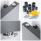 Radiador de Diseño Vertical (Panel Plano) - 1800mm x 400 mm - Antracita - Rubi
