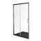 Puerta de Ducha Corredera para Recoveco en Cobre Cepillado con Plato de Ducha Efecto Pizarra - Disponible en Distintas Medidas - Eris