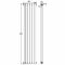 Radiador de Diseño Vertical (Panel Doble) - 1800mm x 383 mm - Blanco - Saffre