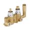 Conjunto de Ducha Termostático de 2 Funciones con Desviador Completo con Alcachofa de Ducha Empotrable de 400mm y Telefonillo - Kubix