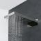 Alcachofa de Ducha Rectangular Función Doble Efecto Lluvia y Cascada de 500 x 200mm  - Kubix