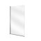 Bañera de Esquina Moderna con Sección Interna Oval Versión Derecha - 1700mm x 725mm - Disponible con Selección de Mampara y en Versión Izquierda / Derecha - Otterton