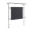 Radiador Toallero Tradicional con Elemento Eléctrico de 800 Watt - Antracita - 930mm x 790mm - Elizabeth