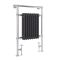 Radiador Toallero Tradicional Antracita - 930mm x 620mm (Barra Superior) - Elizabeth