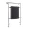 Radiador Toallero Tradicional con Elemento Eléctrico de 600 Watt - Antracita - 930mm x 620mm - Elizabeth