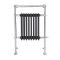 Radiador Toallero Tradicional con Elemento Eléctrico de 600 Watt - Antracita - 930mm x 620mm - Elizabeth